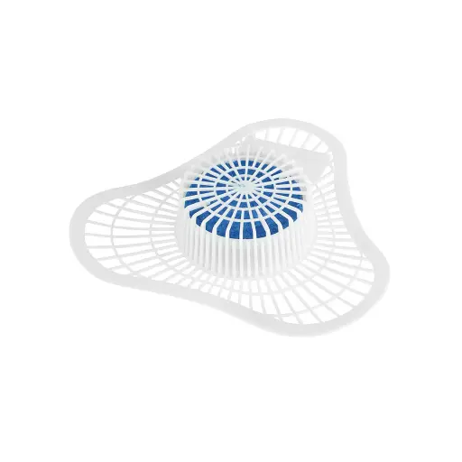 [1200A] Urinal Screen With Blue Cherry Non-Para Deodorant Block