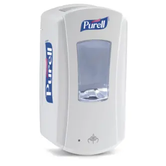 [B 163289] 1920-04 Purell LTX-12 Touchless Hand Sanitizer Dispenser  - White