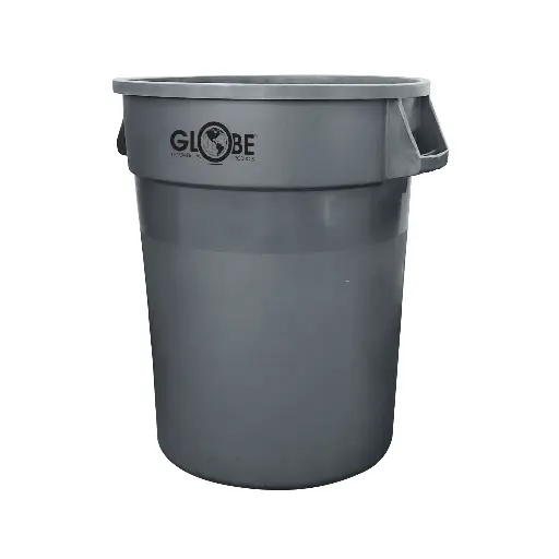[2643G] Grey Waste Containers - 44 Gallon / Grey