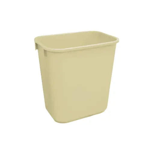 [2956B] 26 L Soft Wastebaskets Beige