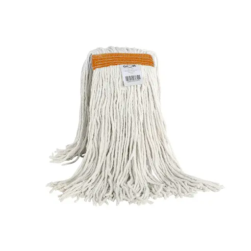 [3P20] Cot-Pro® Cotton Narrow Band Wet Cut End Mop - 20 Oz / White