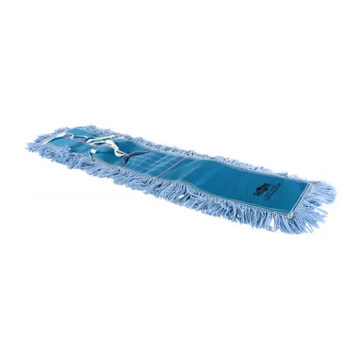 [536NB] Pro-Stat® Blue Tie-On Dust Mop Head - 36"L X 5"W