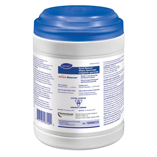[ACCRESW-1] Accel Rescue(TM) Wipes Sporicidal - Wipes