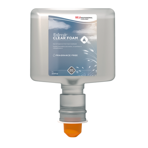 [CLR120TF] CLR120TF Refresh™ Clear FOAM Perfume-Free & Dye-Free Gentle Foam Handwash - 1.2 L