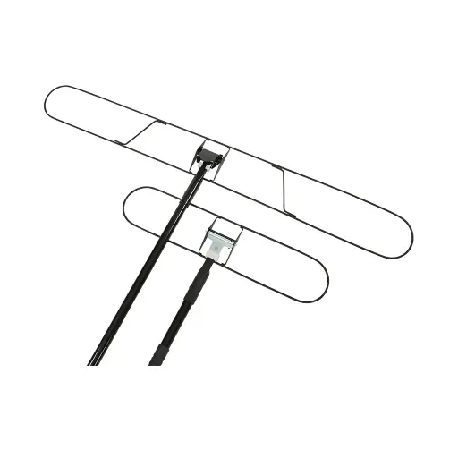 [CO524F] Dual Dust Mop Frame For Clip-On And Snap-On Handles - 24"L X 5"W