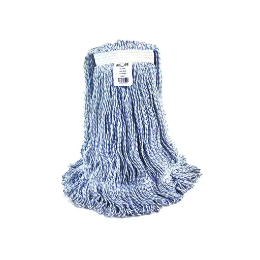 [CSM] Wax-Pro® Candystripe Finish Mop - Medium / Blue/ White