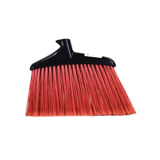 [GCP-5006R] Jumbo 16" Commercial Angle Broom Head Only - 16"L Head / Red