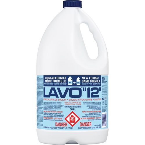 [LAVO-12] Lavo 12% Bleach - 3.6L