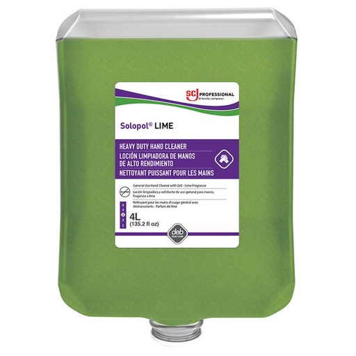 [LIM4LTR] Solopol® LIME Medium Heavy-Duty Hand Wash - 4 L