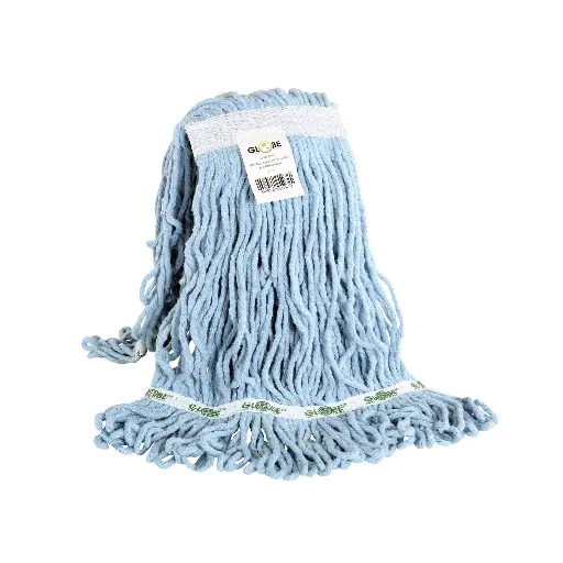 [LMSWBL] Syn-Pro® Synthetic Narrow Band Wet Blue Looped End Mop - 12 Oz / Blue