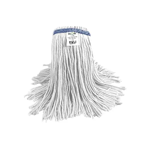 [MP4PS16] Syn-Pro® Synthetic Narrow Band Wet White Cut End Mop - 16 Oz / White