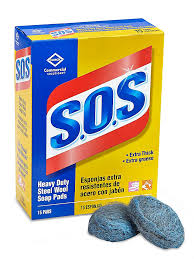 [SOS18] S.O.S. Steel Wool Soap Pads