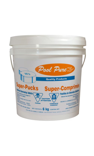 [SP4008] 3oz Chlorine Super Pucks - 6 Kg