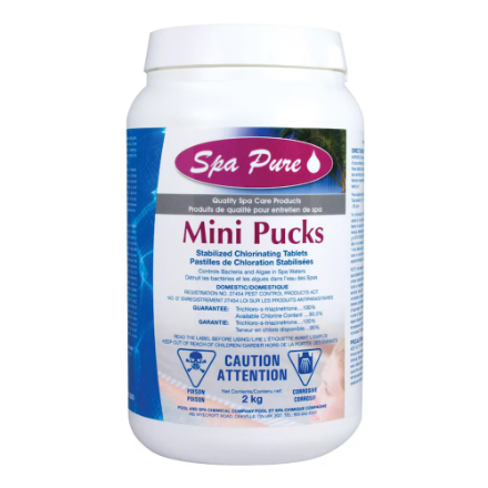 [SPA7] Spa Pure Mini Chlorine Pucks - 2 Kg