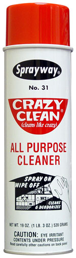 [SY31W] Sprayway® Crazy Clean All Purpose Cleaner - 19Oz