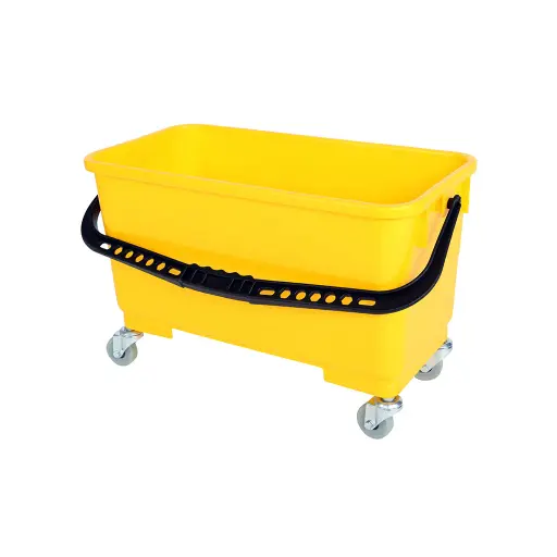 [TIC-067] Window Cleaning Bucket With Sediment Screen And Casters