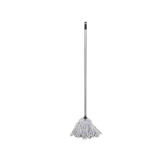 [YMHY16] Synthetic Yacht Mop - 16 Oz / 54"L Handle / White
